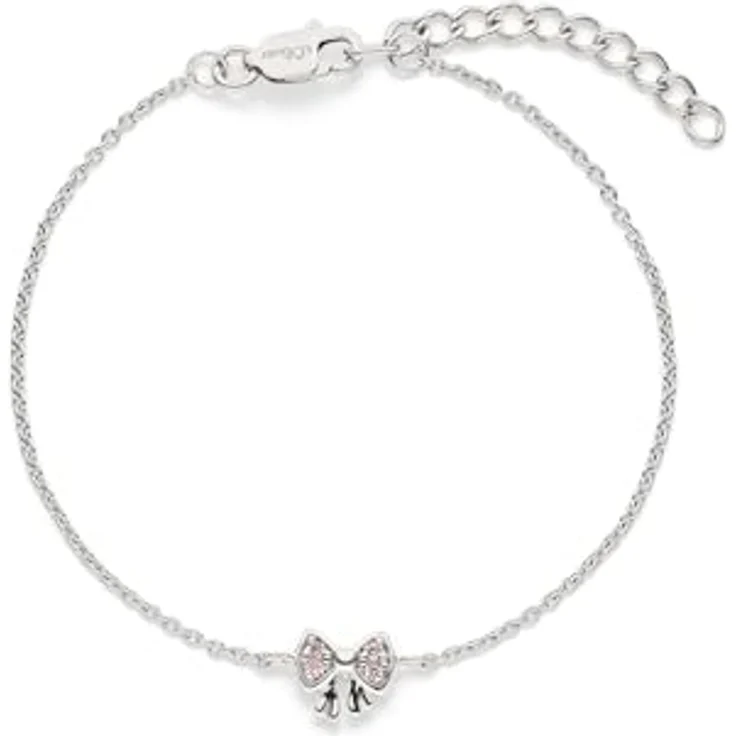 s.Oliver Bracelet - Poliertes Armband aus 925er Sterlingsilber, verstellbare Ankerkette bis 15,4 cm, wasserfest & hautfreundlich, silber