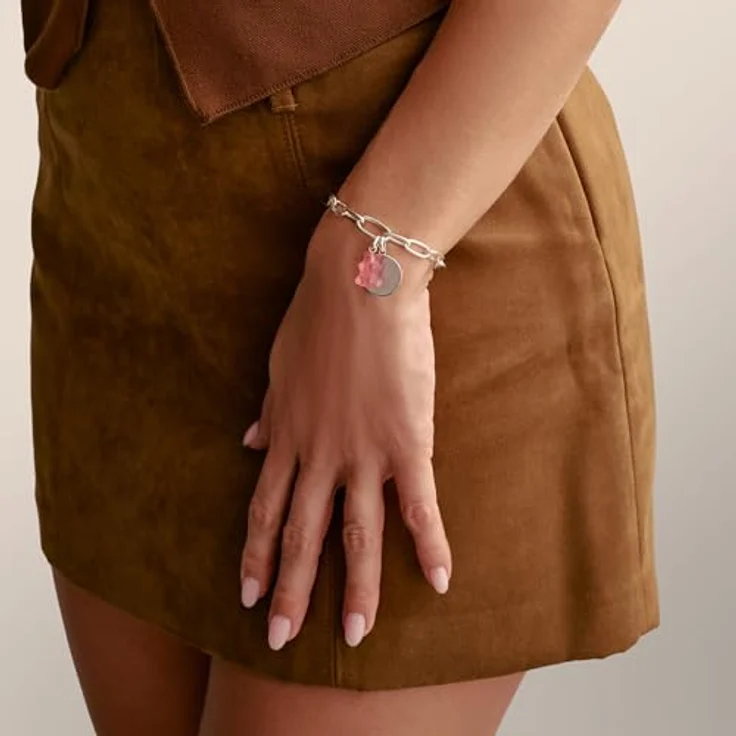 THOMAS SABO Charm-Armband Charm Club Connect, recyceltes Silber 925 mit Connect Link und flexiblen Charms – Bild 3