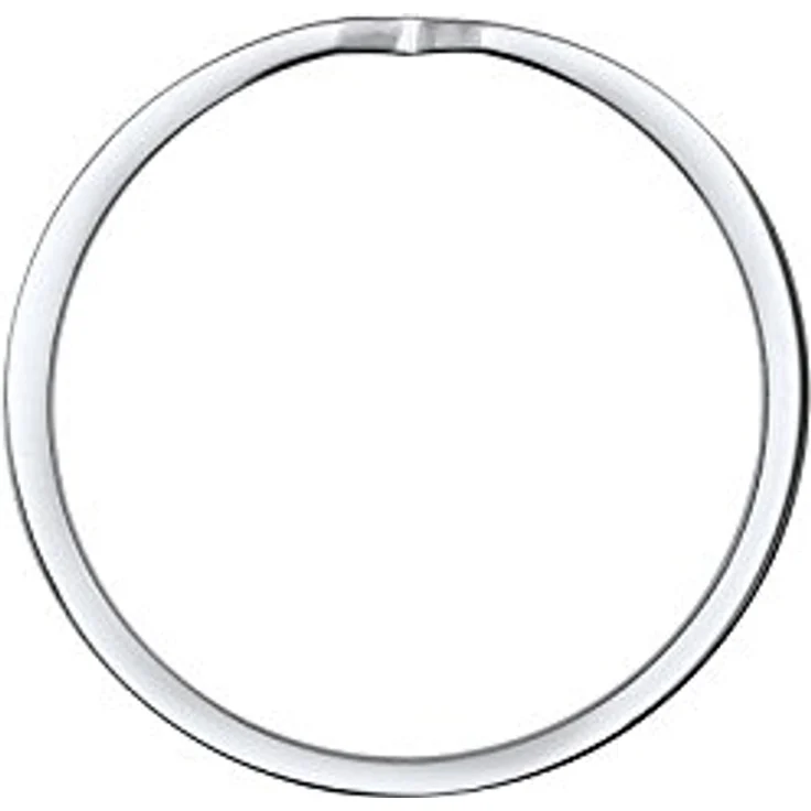 Elli Damen Ring Geo Cut-Out Bandring in 925 Sterling Silber, handgefertigt und anlaufgeschützt – Bild 3