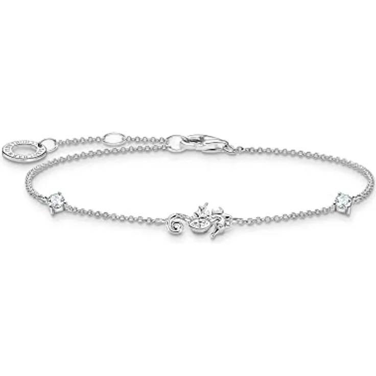THOMAS SABO Armband Seepferdchen, 925 Sterling Silber, elegantes Design für Damen