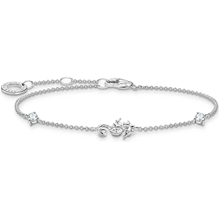 THOMAS SABO Armband Seepferdchen, 925 Sterling Silber, elegantes Design für Damen – Bild 1