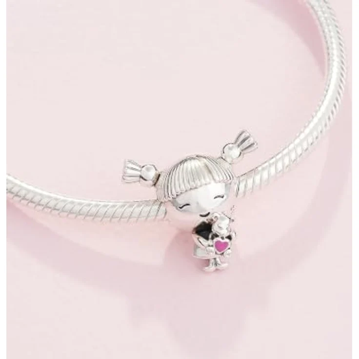 Pandora Charm Moments Kleines Mädchen, Charm-Anhänger mit detailreicher Gestaltung – Bild 6