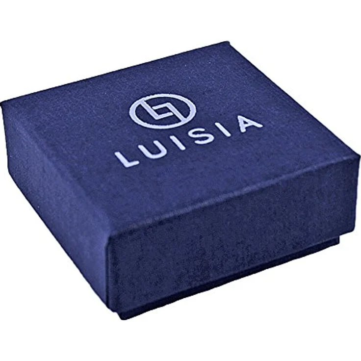 Trachtenland LUISIA Ohrringe Rivoli, 14 mm mit Premium Kristallen in Aqua/Hellblau, nickelfreie Metallfassung, inkl. Geschenkkästchen – Bild 4