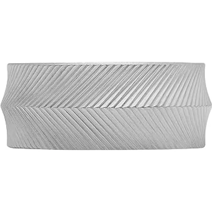 Fossil Herrenring HARLOW JF04568040, edler Silberschmuck für Herren