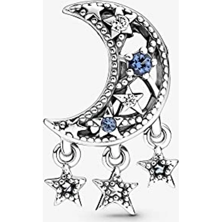 HappyStar Beads Charms, 925 Sterling Silber Dangle Anhänger für Charms Armbänder und Halsketten, kompatibel mit Pandora, Geschenkbeutel enthalten – Bild 2