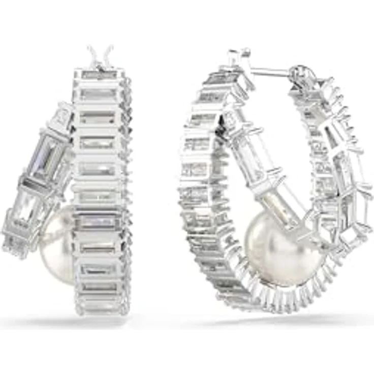 Swarovski Creolen Ariana Grande Capsule 5720868, elegante Ohrringe mit charakteristischem Design – Bild 4