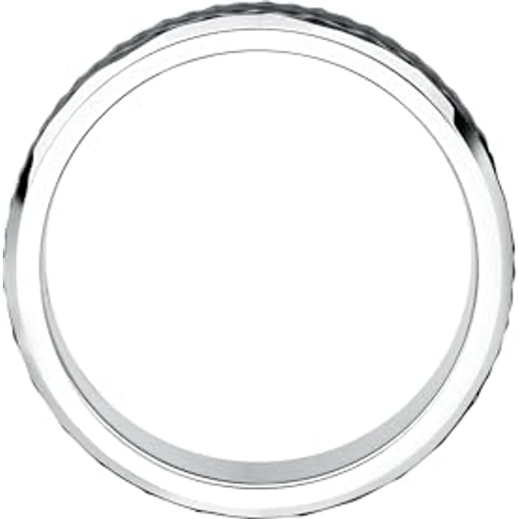 Maserati Iconic Herren Ring, schwarz IP aus Stahl, Größe 25 – Bild 2