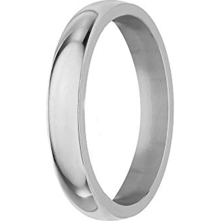 Treuheld® Treuheld Edelstahl Ring, silbern, Ringgröße 52, Breite 2mm, glänzend, für Damen & Herren, als Freundschaftsring oder Verlobungsring – Bild 2
