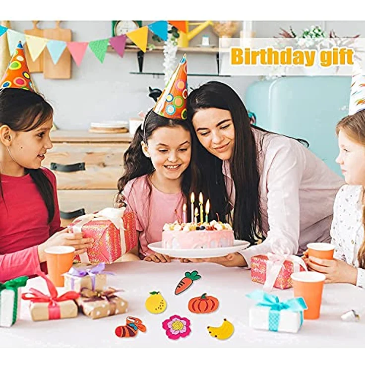 Nityunn Schuhanhänger für Clogs, 100er Set aus buntem PVC, Cartoon-Designs, ideales Schmuckstück für Sandalen und Gartenclogs, perfekte Geschenke für Weihnachten und Partys – Bild 5