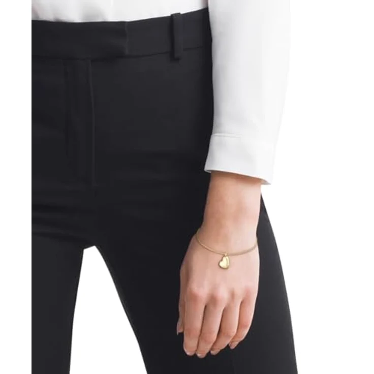 BOSS Jewelry HONEY Damen-Armband, Herzform, Gelbgold, Edelstahl mit Verlängerung und Karabinerverschluss – Bild 3