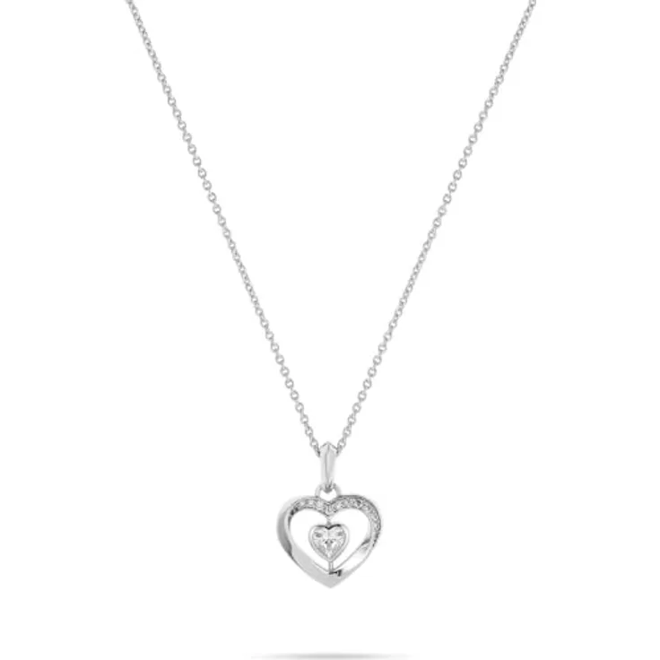 JETTE Damen-Kette 925er Silber, recycelt, One Size, Silber 32028452