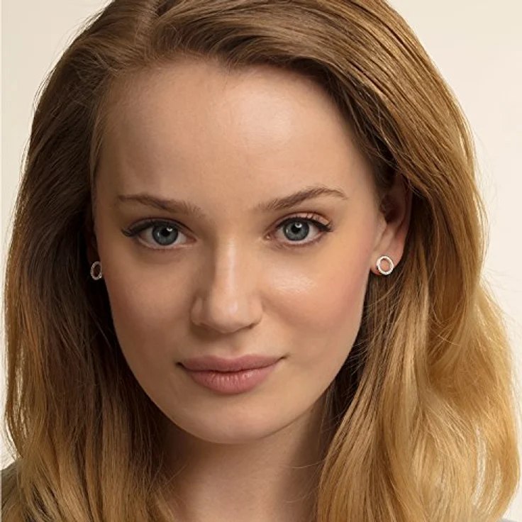 Thomas Sabo Damen Ohrringe Ohrstecker Kreis aus 925 Sterling Silber, H1947-051-14 – Bild 2