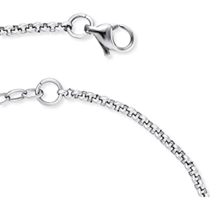 Engelsrufer Damen-Fußkette, Edelstahl mit traumfängerförmigem Anhänger und Karabinerverschluss, 22 cm + 5 cm Verlängerung – Bild 5