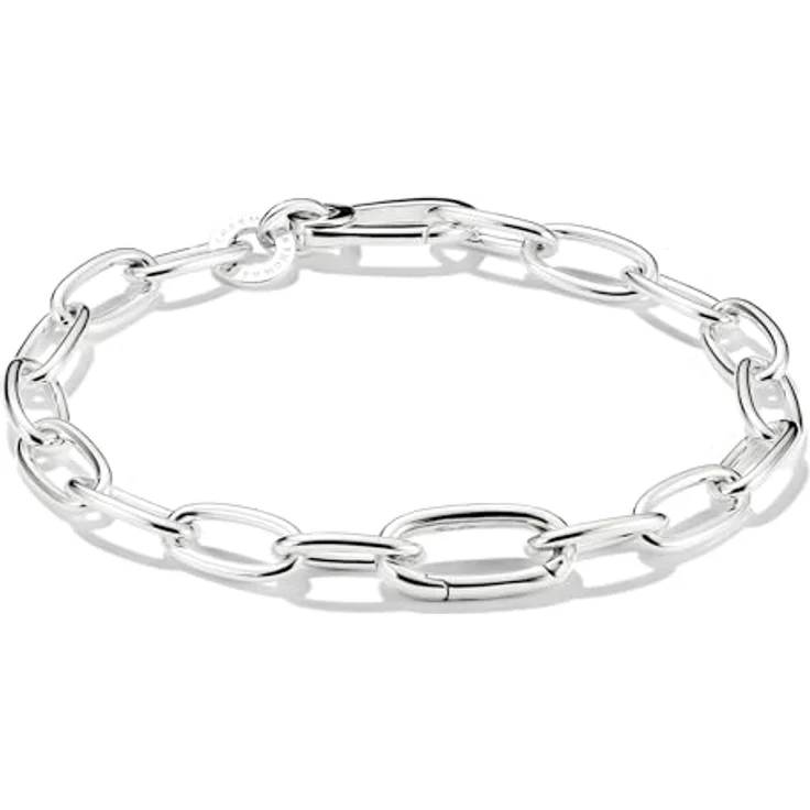 THOMAS SABO Charm-Armband Charm Club Connect, recyceltes Silber 925 mit Connect Link und flexiblen Charms – Bild 1