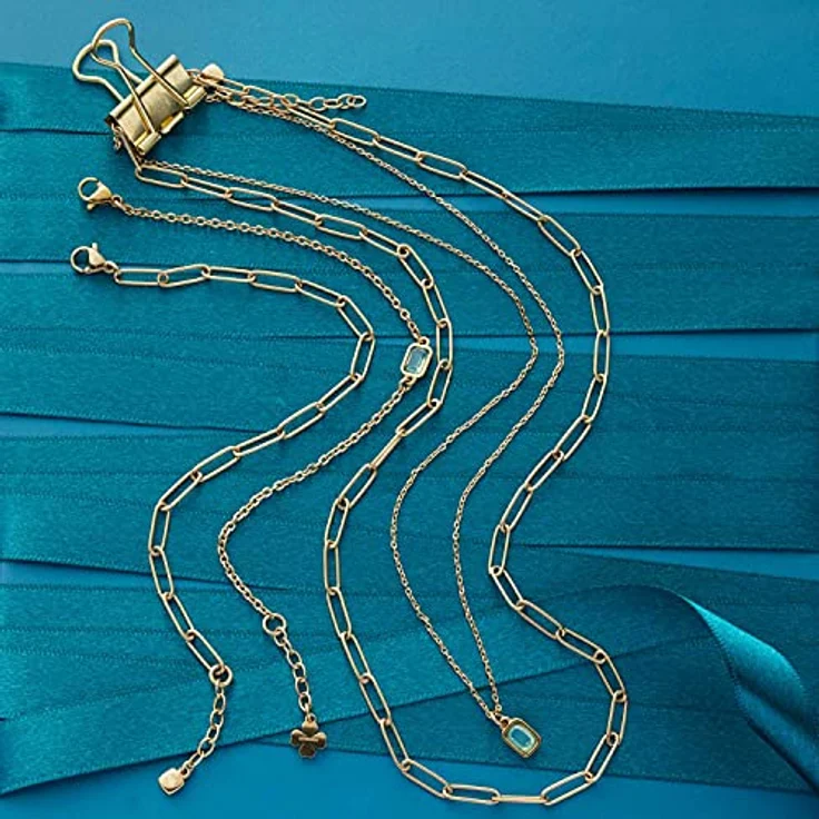 JEWELS BY LEONARDO Armband Ciao Sofia, goldfarbener Edelstahl mit mintgrünem Glaskristall und Kleeblatt-Anhänger, 17-19 cm Länge, Geschenk Damen Schmuck, inkl. Schmucksäckchen – Bild 3