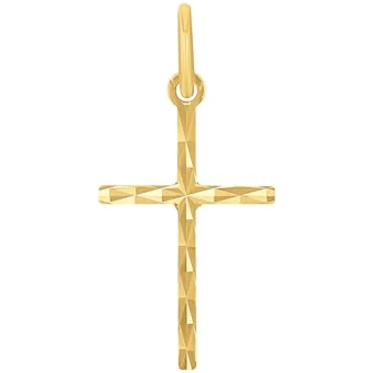 Amor Kreuzanhänger, edler Kettenanhänger aus hochwertigem Design, Made in Germany – Bild 1