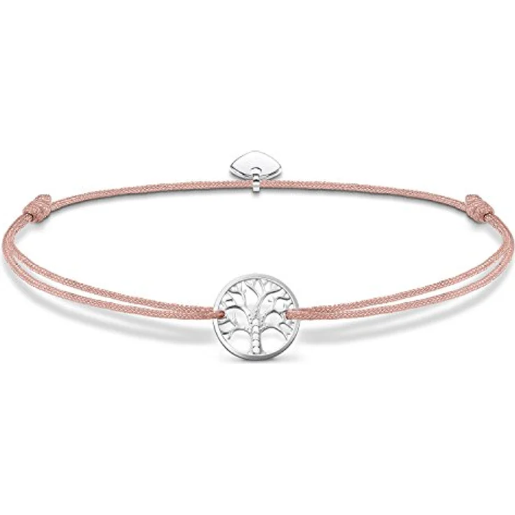 Thomas Sabo Little Secret Tree of Love Damen Stoffarmband, 925 Sterling Silber, individuell gestaltbar – Bild 1