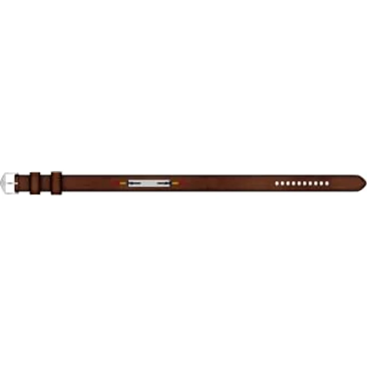 Fossil Everett Herren Lederarmband, braun, mit matt-glänzendem Finish und Dornschließe, 260 mm Länge – Bild 5