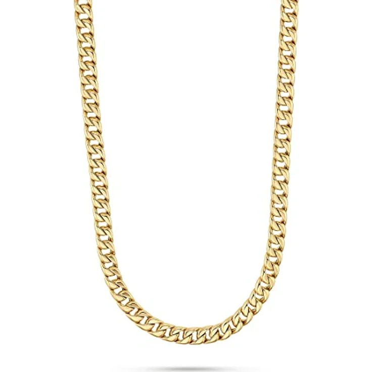 CHRIST Damen-Halskette Gold 585er Gelbgold, 45 cm Länge, schlichtes Collier in Geschenkbox – Bild 1