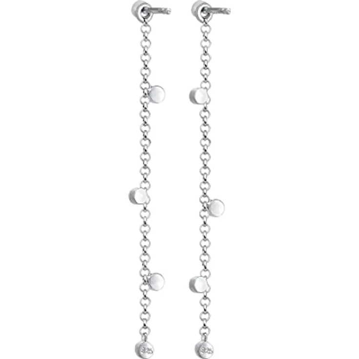 Elli Ohrringe Damen Ohrhänger aus 925 Sterling Silber mit Kristallen, hochglanzpoliert und anlaufgeschützt – Bild 5