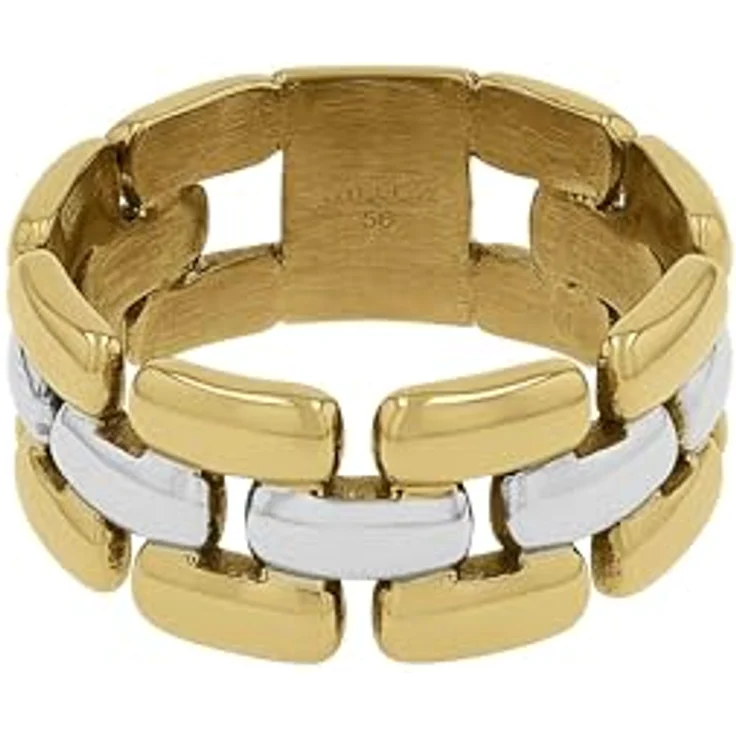 JOOP! Damenring, Edelstahl Bicolor, 9 mm Breite, eleganter Schmuck in Geschenkbox – Bild 3
