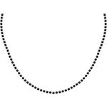 Morellato Herrenhalskette Pietre Kollektion S1728, Stahl mit natürlichem Achat, 50 cm, Karabinerverschluss