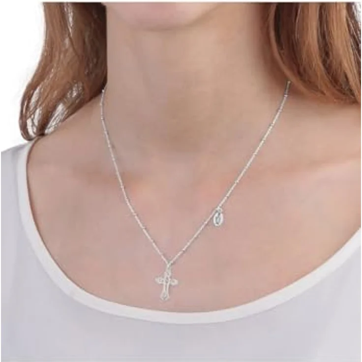 CHRIST Damen-Kette 925er recyceltes Silber, One Size, zeitloses Design – Bild 3