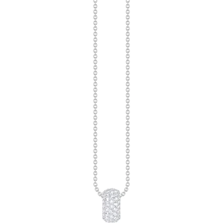 THOMAS SABO Damen-Halskette 925 Sterlingsilber mit Karabinerverschluss, vielseitig kombinierbar – Bild 1