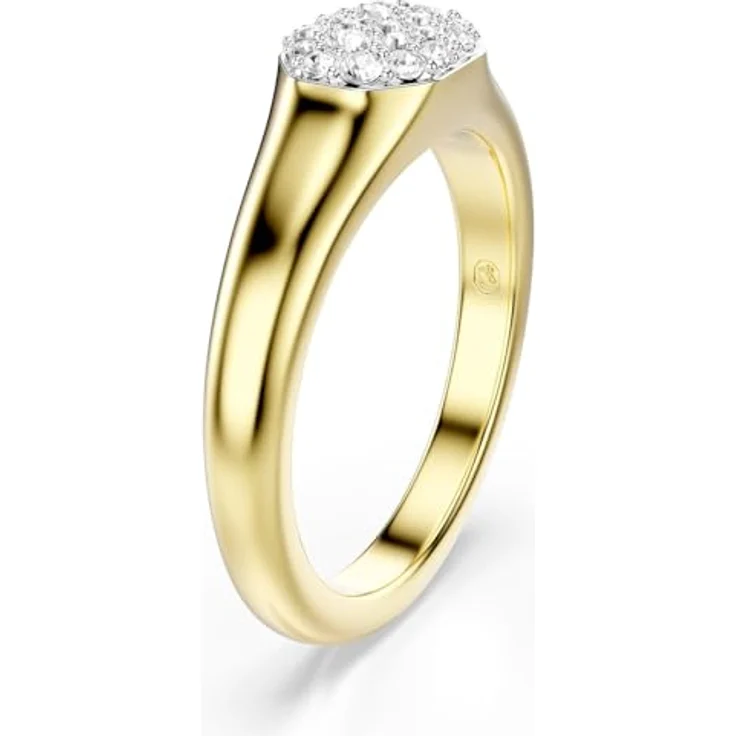 Swarovski Fingerring, vergoldet mit Swarovski-Kristall – Bild 4