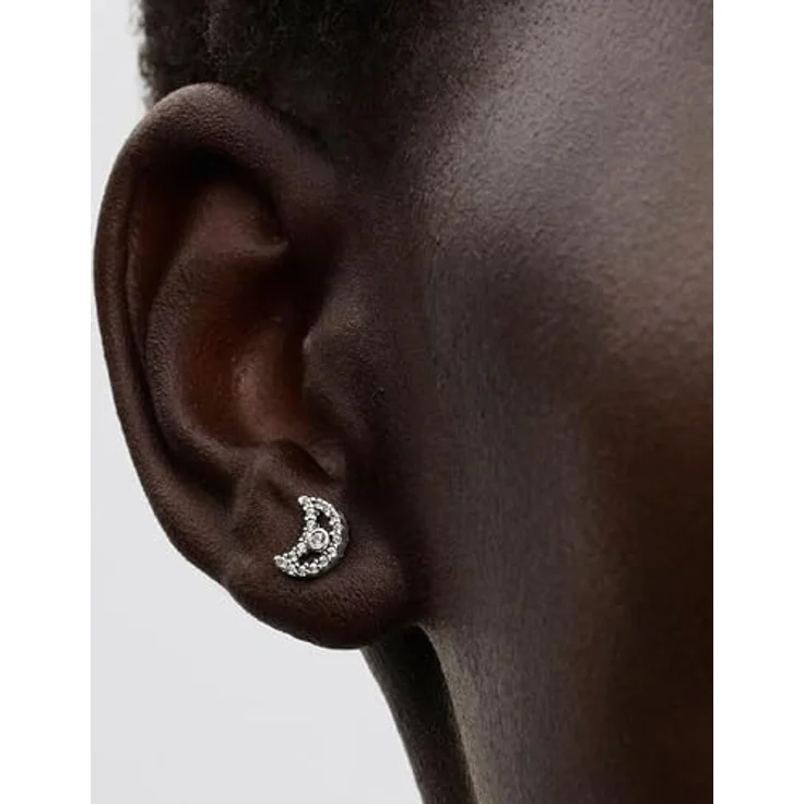 Pandora Ohrstecker Moments 294257C01, elegante Ohrstecker aus Sterlingsilber – Bild 2