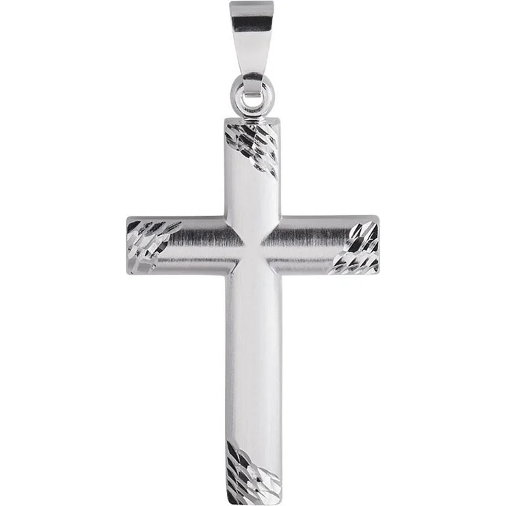 Firetti Kettenanhänger Kreuz, Silber 925 Halsschmuck als modisches Geschenk