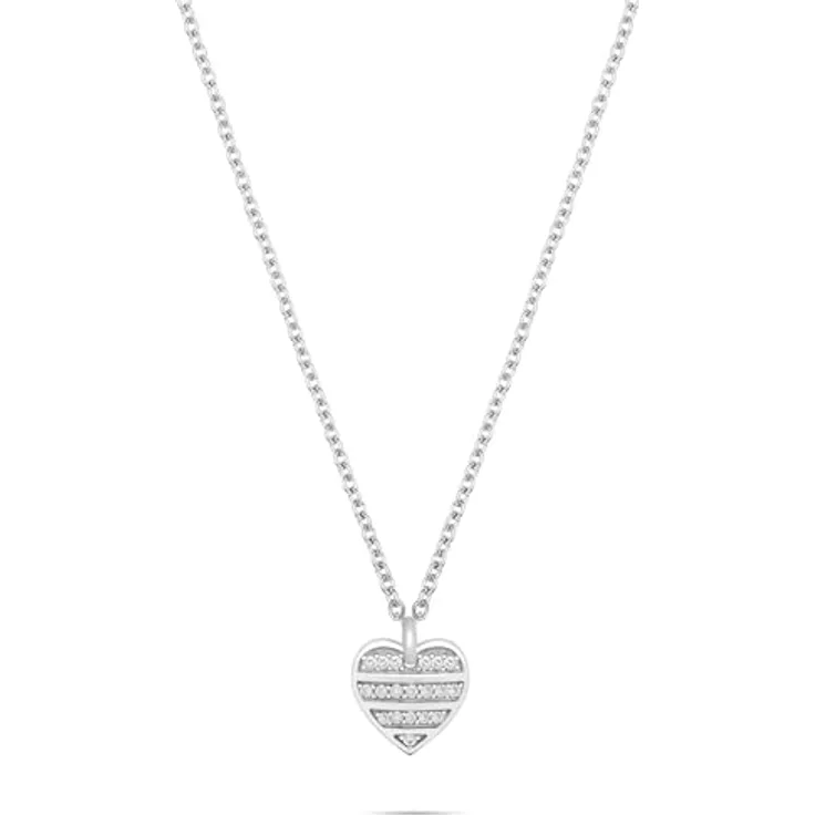 s.Oliver Necklace - Elegante Rolokette aus poliertem 925er Silber, 47 cm - wasserfest & hautfreundlich