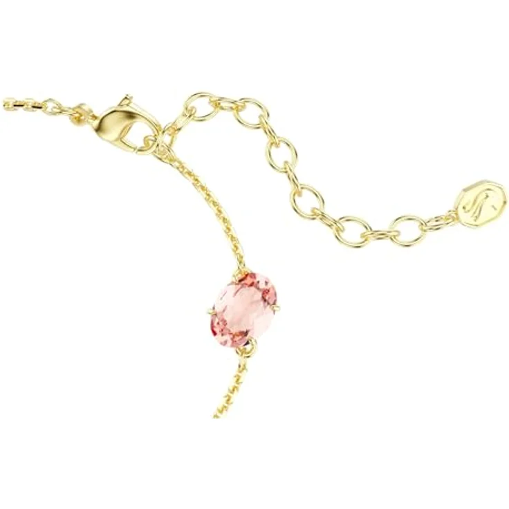 Swarovski Gema Armband, Verschiedene Schliffe, Schwingende Kristalle, Mehrfarbig, Goldlegierungsschicht – Bild 3