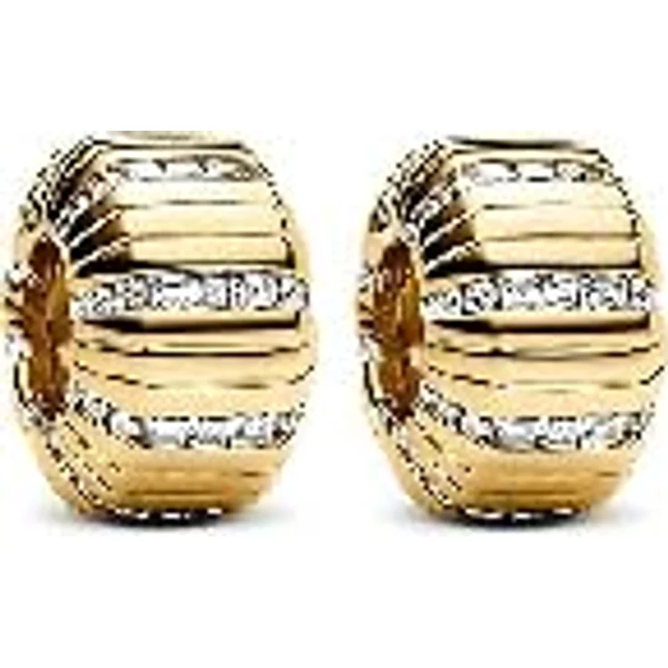 WEIMU Golden Charms 925 Sterling Silber Charm für Armband & Halskette, hypoallergen, goldfarben – Bild 1