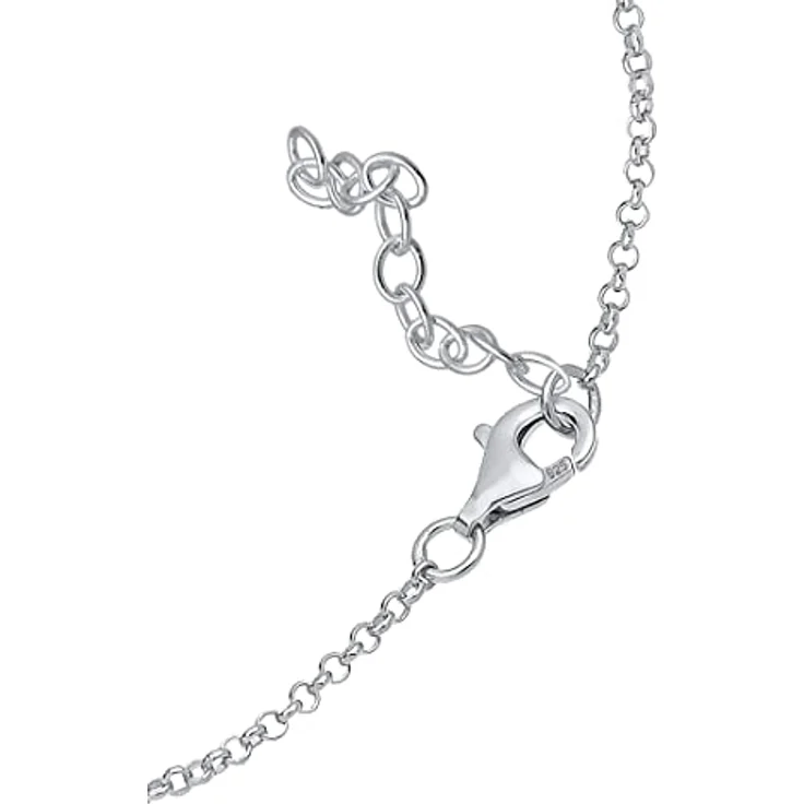 Elli Armband Kleeblatt Glücksbringer, 925 Silber, zierliches Design für Damen – Bild 3