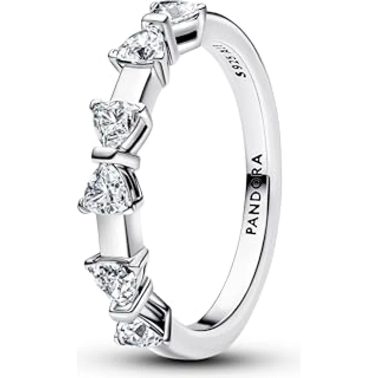 PANDORA Timeless Schleife Memoire-Ring, Sterling Silber mit Zirkonia, Größe: 56, 194233C01-56 – Bild 2