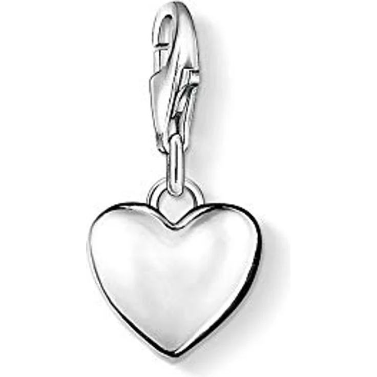 Thomas Sabo Charm-Anhänger Herz Charm Club, 925 Sterling Silber mit Karabinerhaken – Bild 1