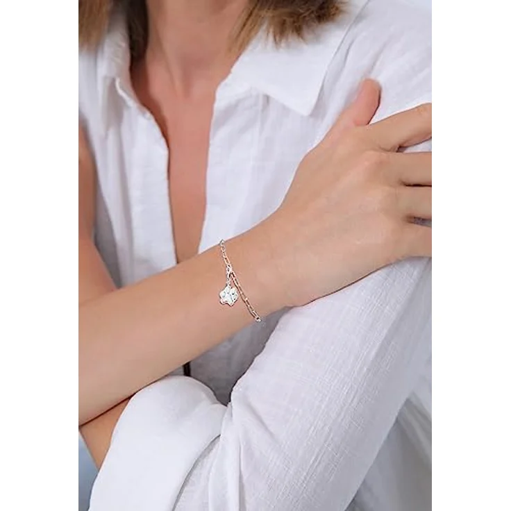 Elli Charm Katzenpfote Charm-Anhänger aus 925 Sterling Silber, modern und handgefertigt, perfekt für Tierliebhaber – Bild 2