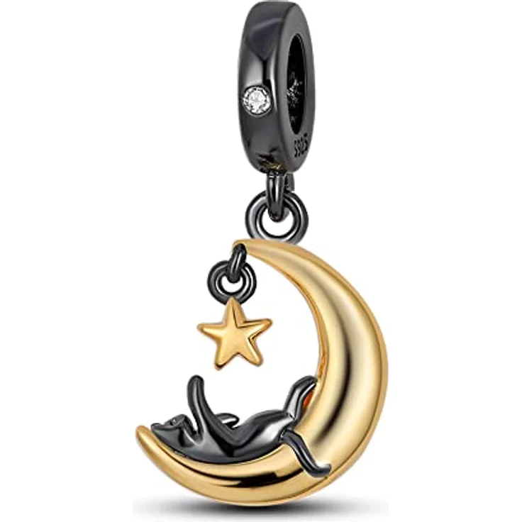 TINSLO Charm Anhänger Damen 925 Sterling Silber, kompatibel mit Pandora Armband und Halskette, Beads für Frauen und Mädchen B11 – Bild 1