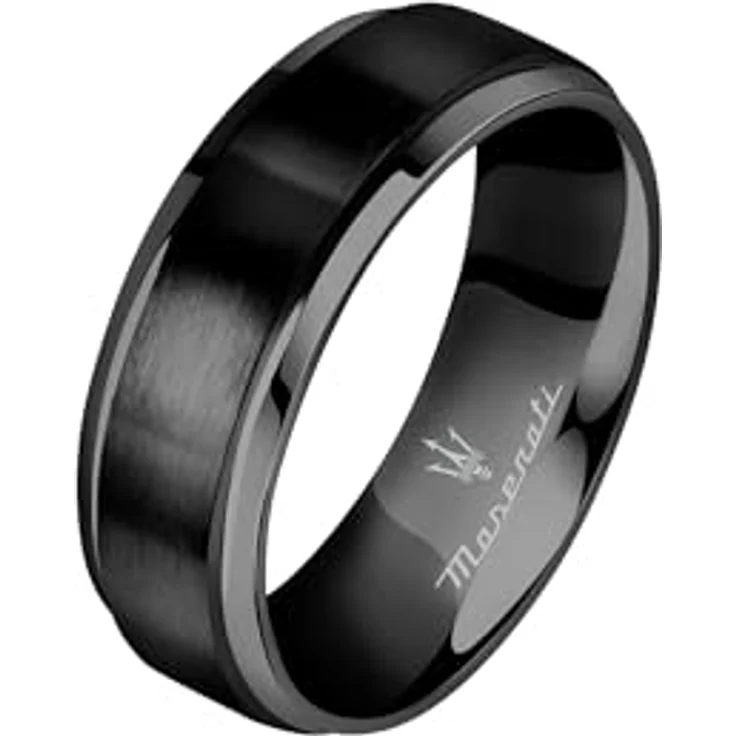 Maserati Ceramic Herren Ring, Größe 25 aus keramisch in Originalverpackung – Bild 1