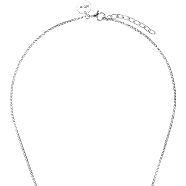 JOOP! Damen-Halskette 925 Sterling Silber mit Zirkonia, 42+3 cm, inklusive Schmuck Geschenkbox – Bild 2