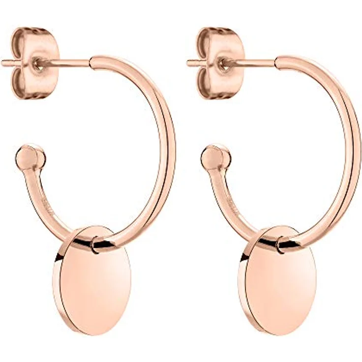 Tamaris Damen Ohrringe TJ-0057-E-18, Roségold Edelstahl Ohrstecker – Bild 2