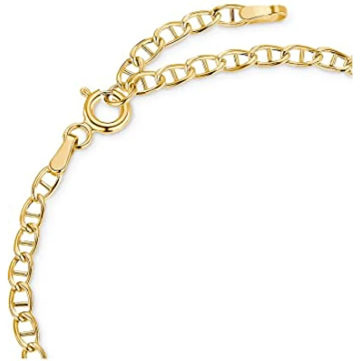 CHRIST Damen-Armband 375er Gelbgold, zeitloser Klassiker, 19 cm Länge, in Geschenkbox – Bild 2