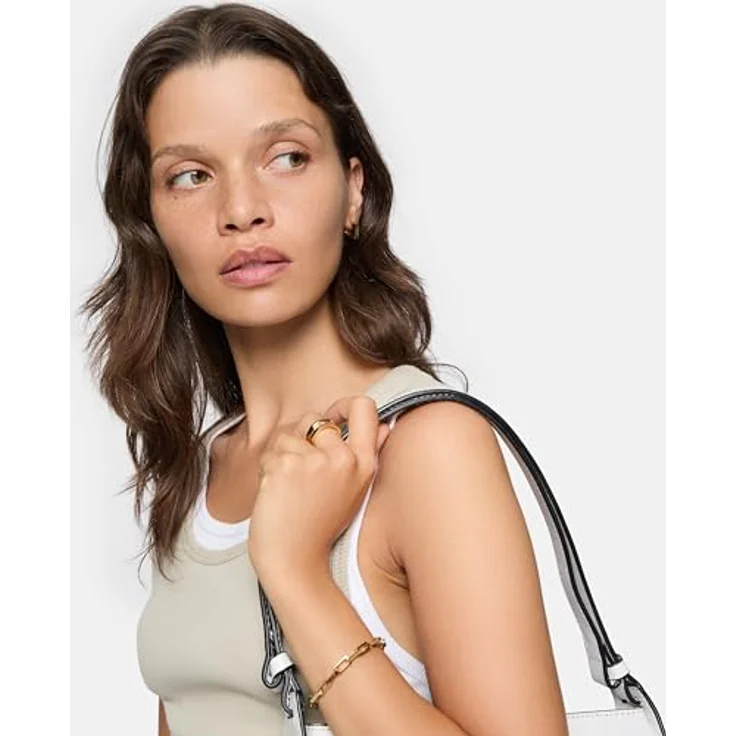 Liebeskind Berlin Armband LJ-1490-B-22, Edelstahl IP Gold poliert, 22 cm mit Karabinerverschluss – Bild 2