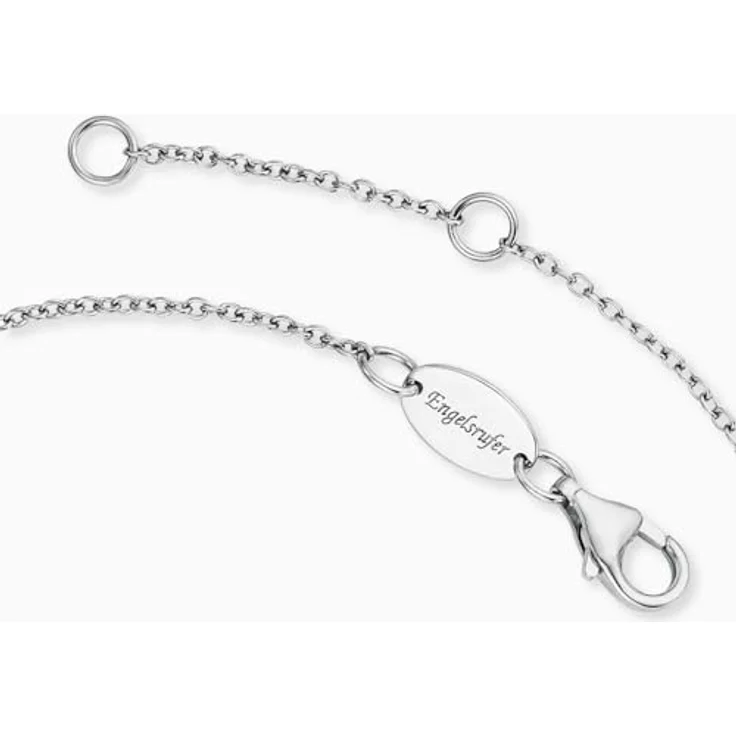 Engelsrufer Damen Armband mit Tricolor Herz-Anhänger, Sterling Silber, Gold und Roségold, längenverstellbar, nickelfrei – Bild 3