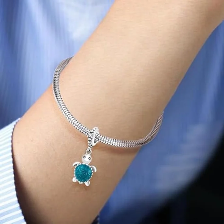 HappyStar 925 Sterling Silber Star Wars Harry Charm, Dangle Anhänger mit 5A Zirkonia, passend für Pandora Armbänder, inkl. gratis Isolationsperle und Geschenkverpackung – Bild 3