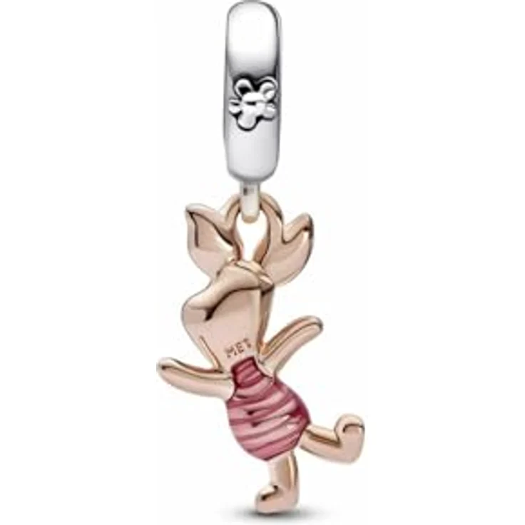 PANDORA Disney Winnie Puuh Ferkel Charm-Anhänger, 925-Sterling Bead – Bild 2