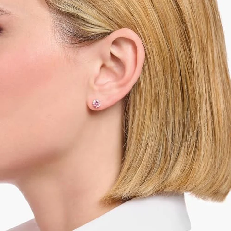 THOMAS SABO Paar Ohrstecker Solitär, Silber 925 mit Zirkonia (synth), elegantes Design für jeden Anlass – Bild 3