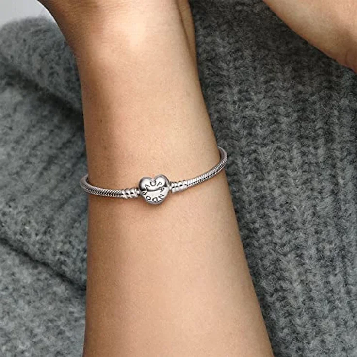 Pandora Armband Moments 590719-23, elegantes Armschmuck aus Silber mit bezauberndem Design – Bild 7