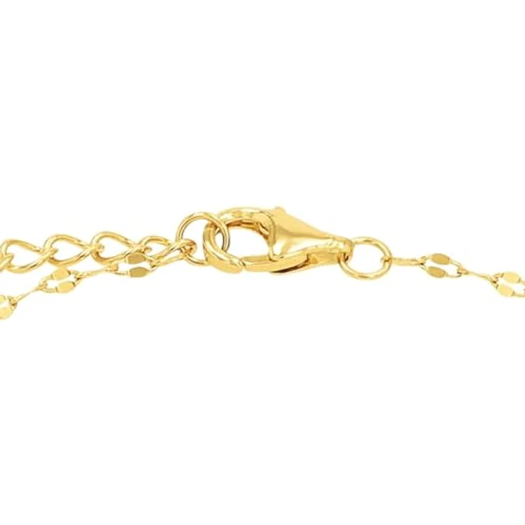 Amor Damen Armband 925 Sterling Silber, verstellbar 17+2 cm, Gold-Rose, in Schmuck Geschenk Box, 2034102 – Bild 3